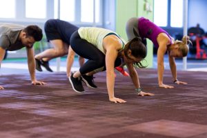 Fitness oefening - burpees