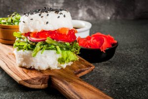 Sushi burger - foodtrends