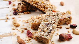 Healthy snacks - bars