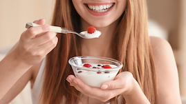 Yoghurt middel bij lage weerstand