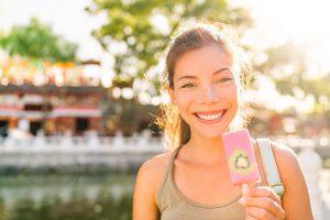 Gezonde snack op vakantie