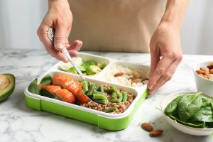 Meal preppen gezonde leefstijl