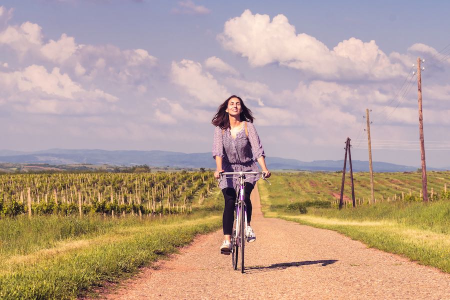 Sport of vrije tijd fietsen super goed voor gezondheid