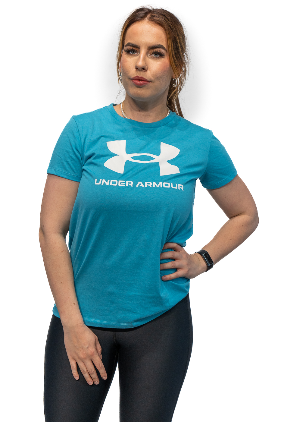 Under Armour Sportstyle Graphic Sportshirt Dames L/40 Under Armour Sportstyle Graphic Sportshirt Dames L/40