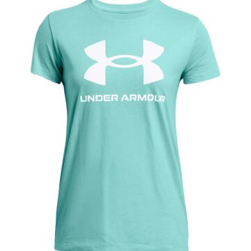 Under Armour Rival Logo Short Sleeve Sportshirt Dames XL/42