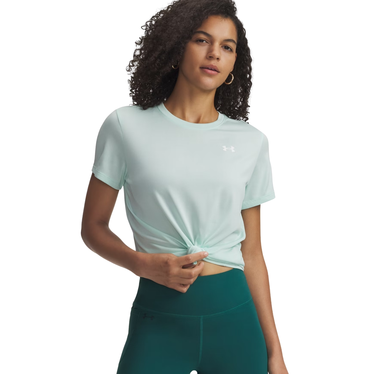 Under Armour Tech Twist Sportshirt Dames L/40 Under Armour Tech Twist Sportshirt Dames L/40