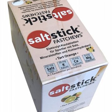 Saltstick Fastchews treetje sinaasappel 12 x 10 stuks