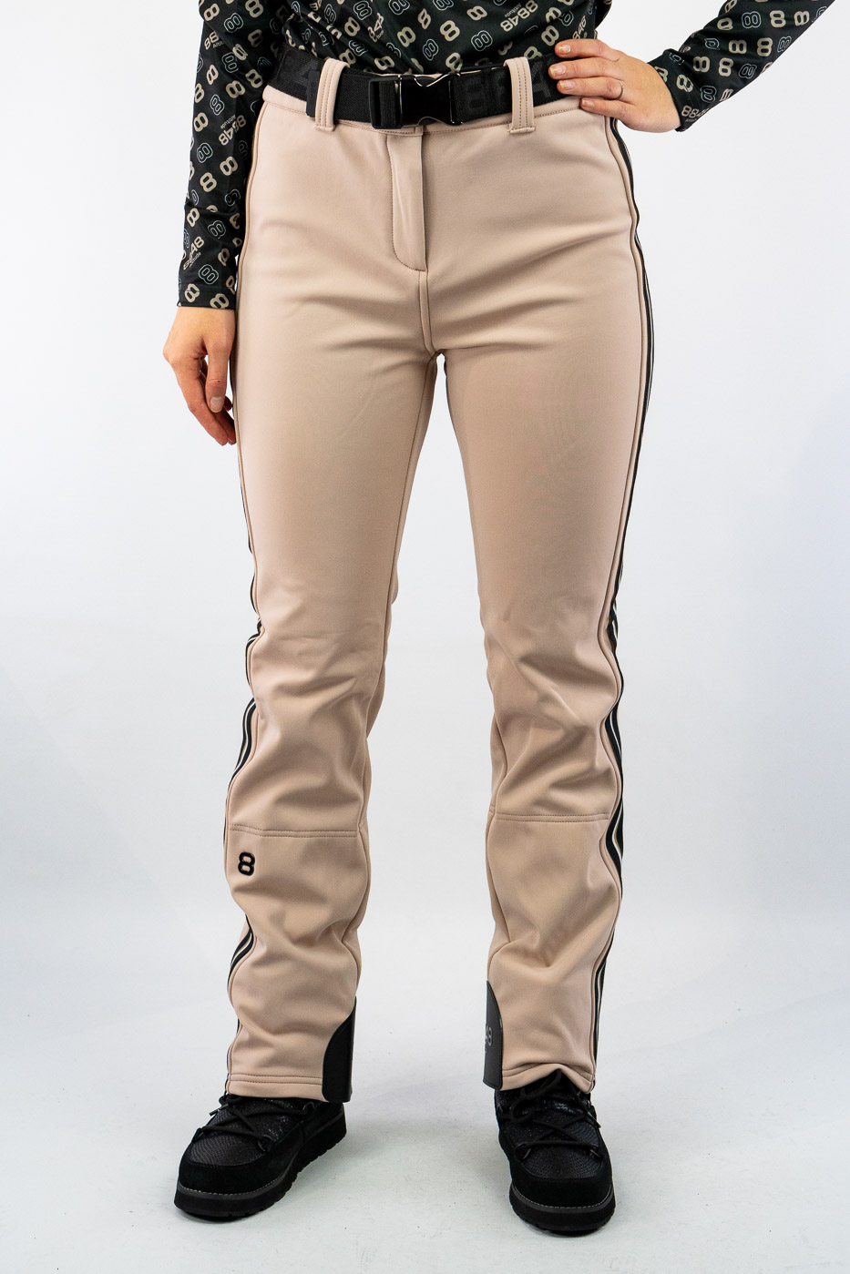 Altitude 8848 Tumblr Stripe W Softshell Broek Dames M/38 Altitude 8848 Tumblr Stripe W Softshell Broek Dames M/38