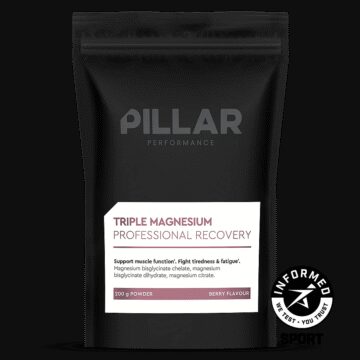 Pillar triple magnesium powder berry pouch 200 gram