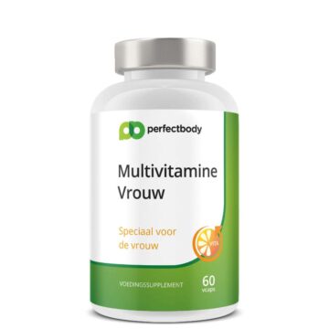 Multivitamine vrouw - Premium 1 per dag formule - Energie