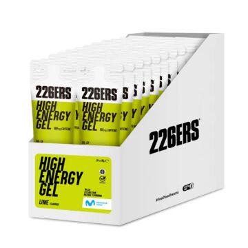 226ers High Energy Gel Caffeine Lime 6x76g