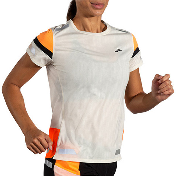 Brooks Run Visible T-Shirt 2.0 Dames Brooks Run Visible T-Shirt 2.0 Dames