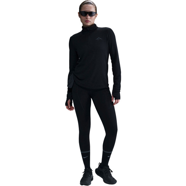 Nike Dri-FIT Trail Longsleeve Half-Zip Dames Nike Dri-FIT Trail Longsleeve Half-Zip Dames