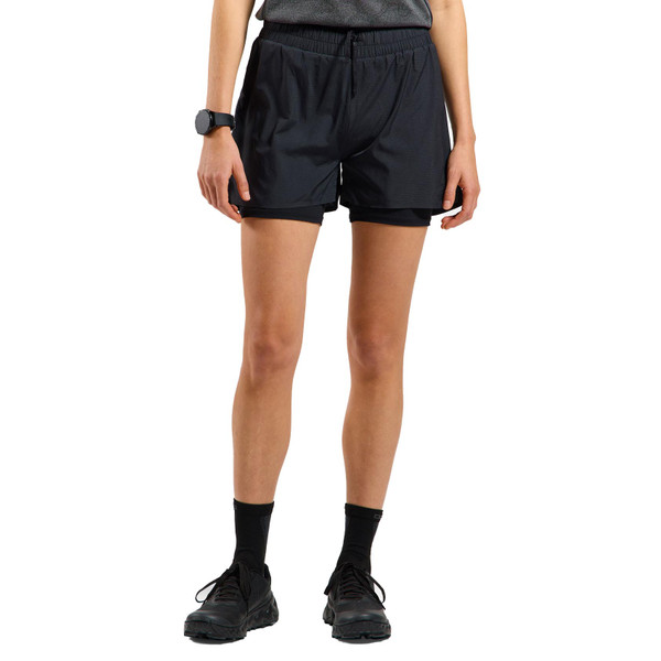 Odlo Zeroweight 3'' 2in1 Short Dames Odlo Zeroweight 3'' 2in1 Short Dames