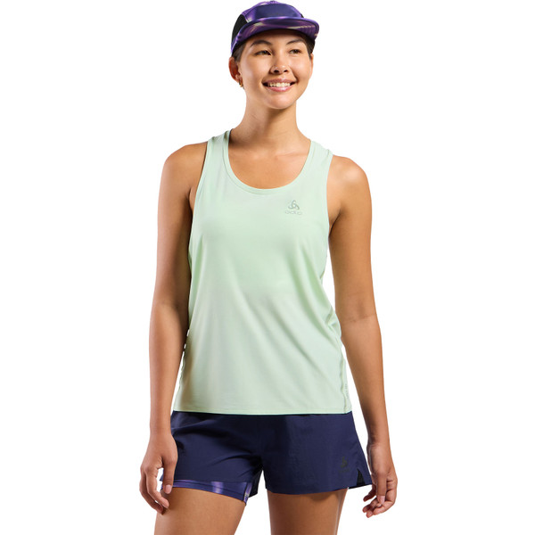 Odlo ZeroWeight Crew Neck Chilltec Singlet Dames Odlo ZeroWeight Crew Neck Chilltec Singlet Dames