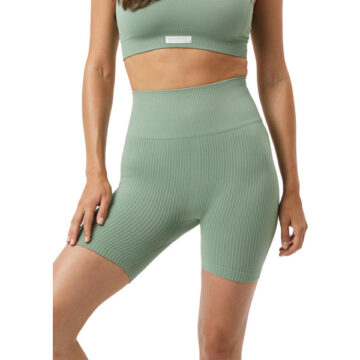 Björn Borg Studio Seamless Rib Korte Legging Dames