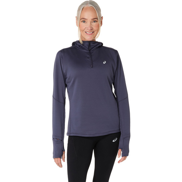 ASICS Road Winter Longsleeve Hoodie Dames ASICS Road Winter Longsleeve Hoodie Dames