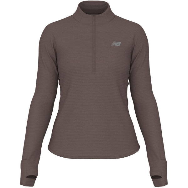 New Balance Athletics Heat Grid 1/2 Zip Dames New Balance Athletics Heat Grid 1/2 Zip Dames
