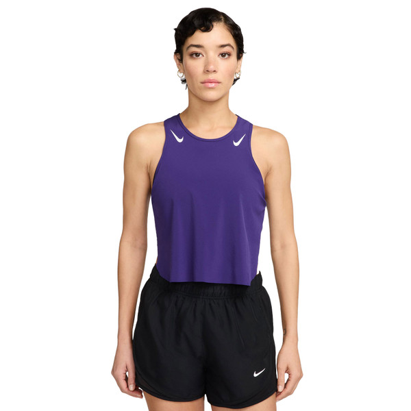 Nike Aeroswift Crop Singlet Dames Nike Aeroswift Crop Singlet Dames