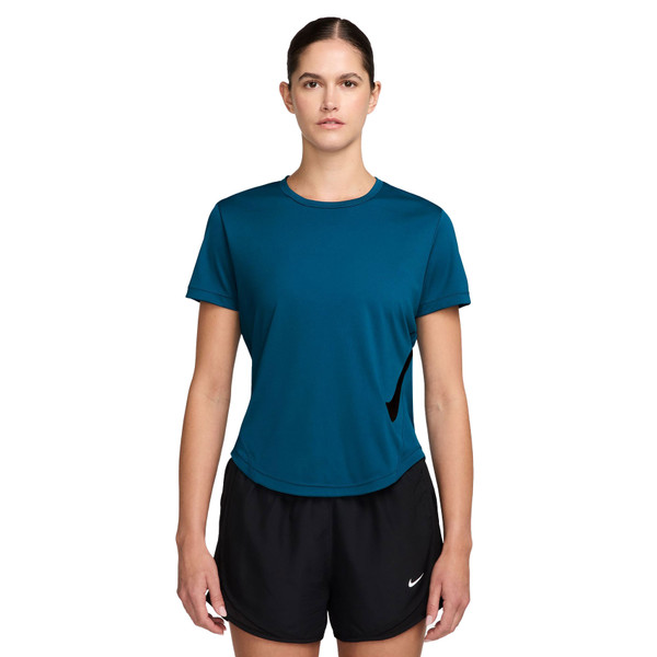 Nike Dri-FIT Swoosh Tempo T-Shirt Dames Nike Dri-FIT Swoosh Tempo T-Shirt Dames