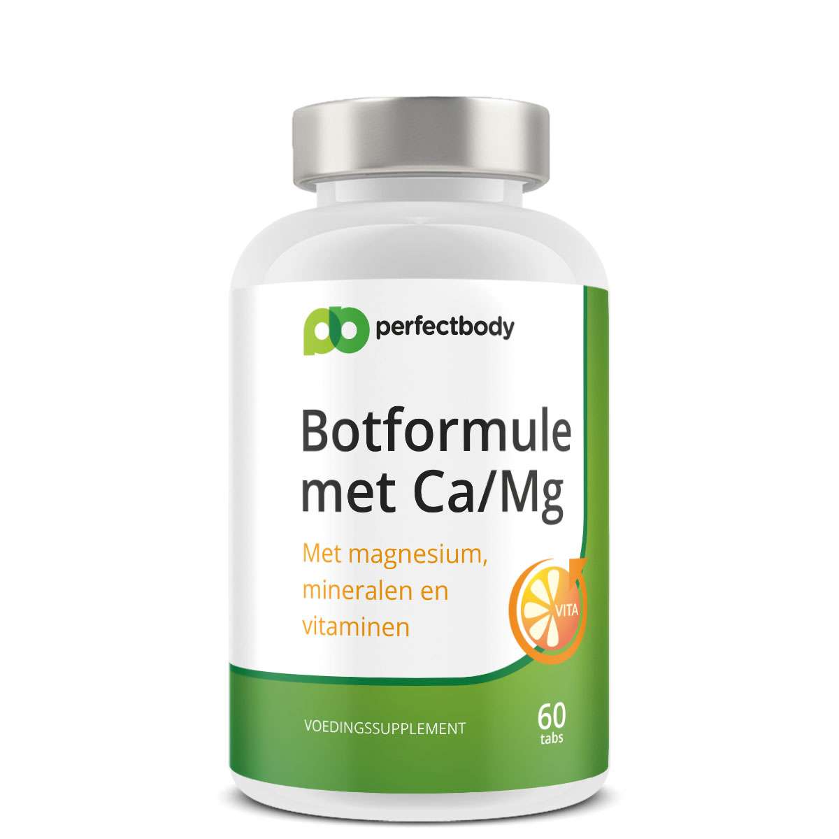Calcium Magnesium tabletten - Ondersteunt botten & spieren - Vermindert vermoeidheid - Met vitamine D3 & K2 - 60 tabletten PerfectBody Calcium Magnesium tabletten - Ondersteunt botten & spieren - Vermindert vermoeidheid - Met vitamine D3 & K2 - 60 tabletten PerfectBody