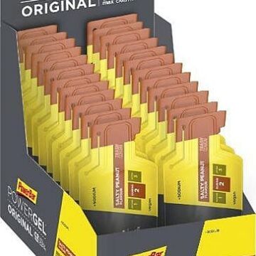 Powerbar Powergel original zoute pinda 24 x 41 gram