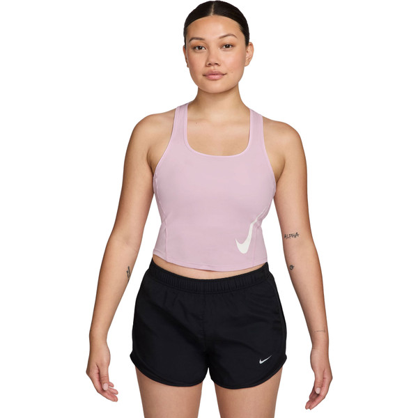 Nike Dri-FIT SwooshTempo Singlet Dames Nike Dri-FIT SwooshTempo Singlet Dames