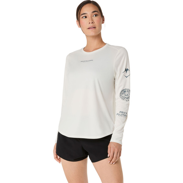 ASICS Fujitrail Logo Longsleeve Dames ASICS Fujitrail Logo Longsleeve Dames