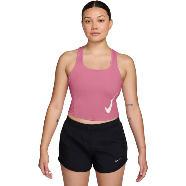 Nike Dri-FIT SwooshTempo Singlet Dames Nike Dri-FIT SwooshTempo Singlet Dames