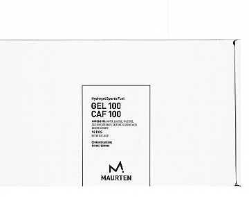 Maurten Gel100 CAF box 12x40 gram