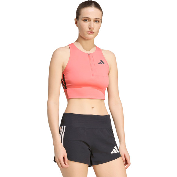 adidas Adizero Crop Top Dames adidas Adizero Crop Top Dames