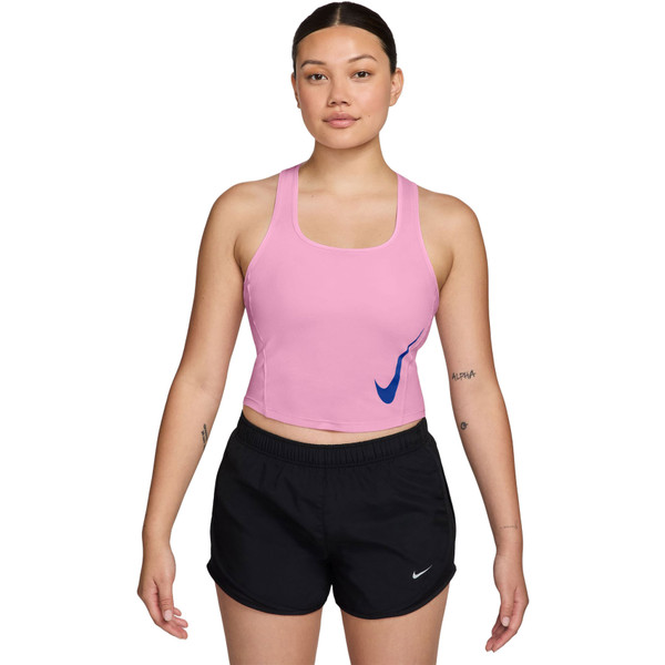 Nike Dri-FIT Tempo Swoosh Singlet Dames Nike Dri-FIT Tempo Swoosh Singlet Dames