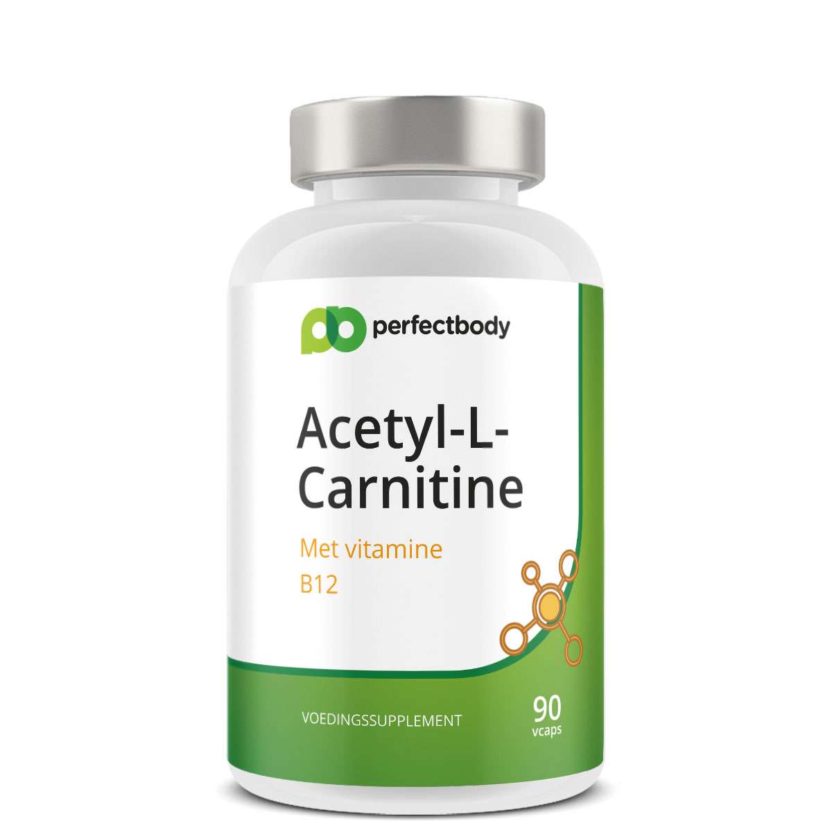 L-Carnitine capsules - Energie & vetverbranding - Spierherstel - 90 capsules PerfectBody L-Carnitine capsules - Energie & vetverbranding - Spierherstel - 90 capsules PerfectBody