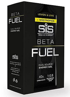 SIS Beta Fuel + Nootropics Citroen en Limoen energiegel 6 stuks