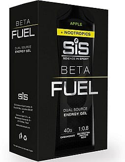 SIS Beta Fuel + Nootropics Appel energiegel 6 stuks