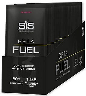 SIS Beta Fuel Rode Bes energydrink sachet 15 stuks