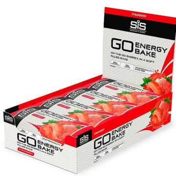 SiS Go Bake energiereep Aardbei 12 stuks
