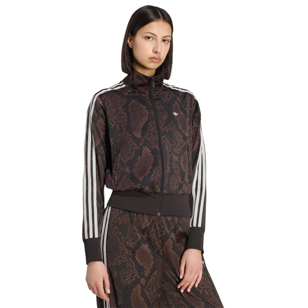 Adidas-Firebird-Trainingspakken-Dames-Bruin-Maat-XXL-50-52-Satijn