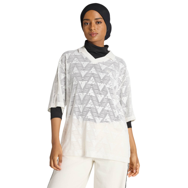 Adidas-Football-T-shirts-Dames-Wit-Maat-L-42-44-Poly-Mesh
