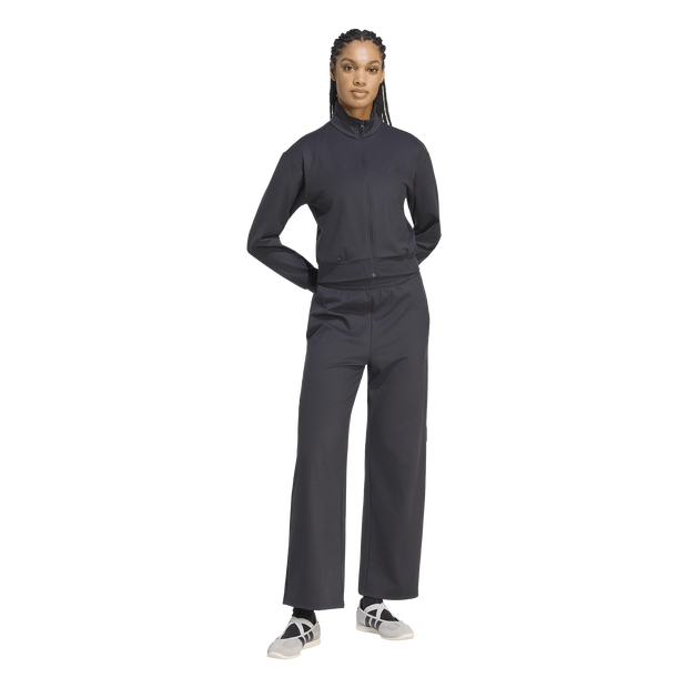 Adidas-Lazyday-Tracksuit-Trainingspakken-Dames-Zwart-Maat-XXL-50-52-Poly-Mesh