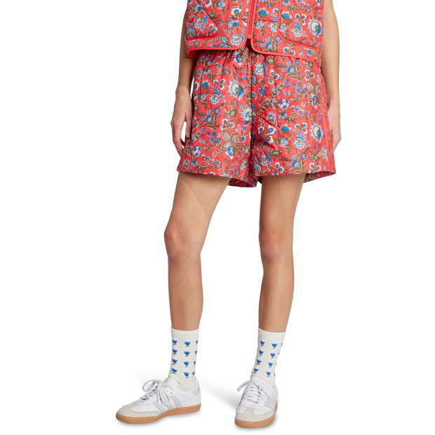 Adidas-Liberty-London-Poloshirts-Dames-Rood-Maat-S-34-36-Katoen-Jersey