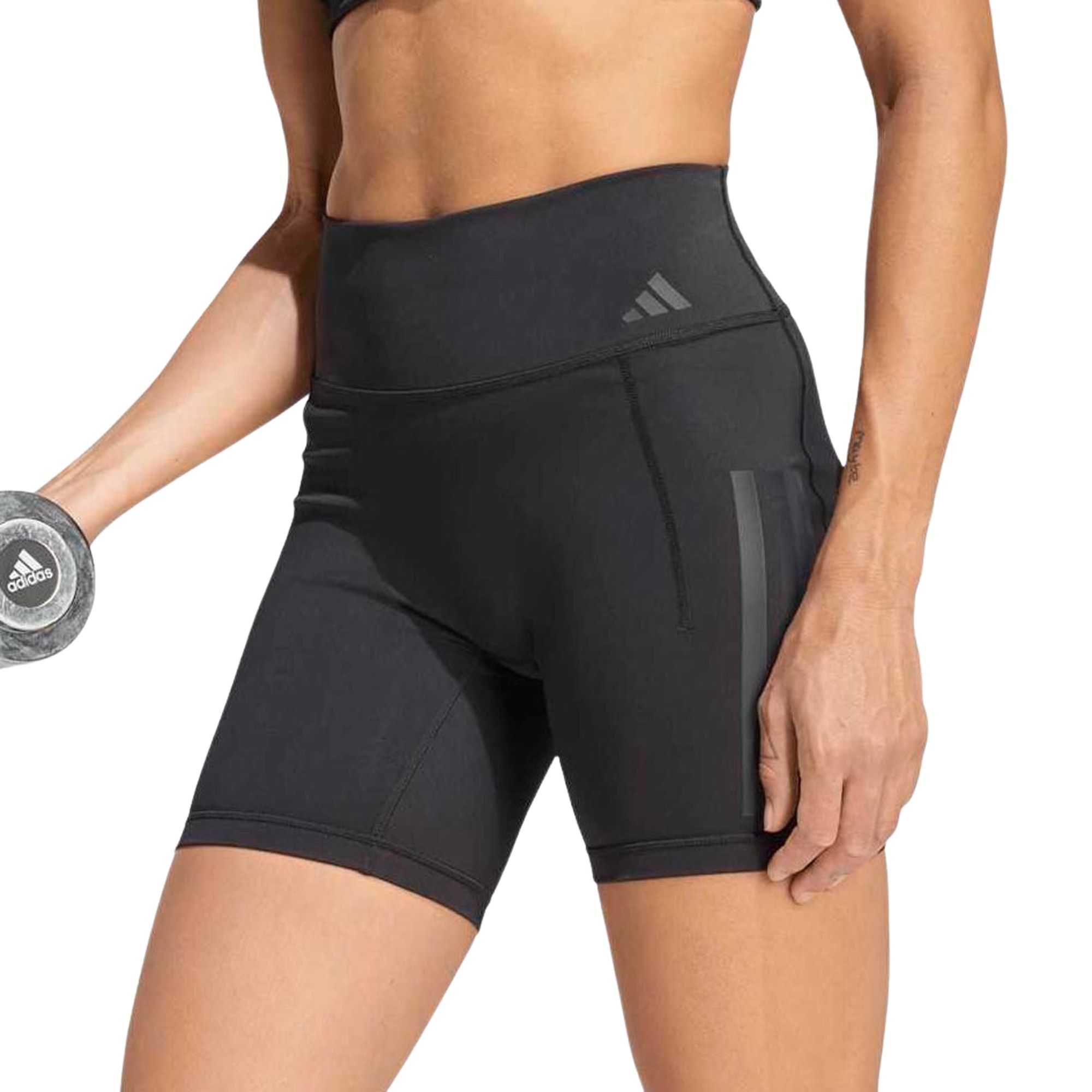 Adidas-Optime-3-Stripes-Short-Legging-Dames
