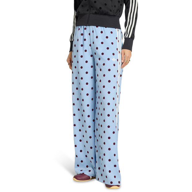 Adidas-Polka-Dots-Broeken-Dames-Blauw-Maat-XXL-50-52-Poly-Mesh