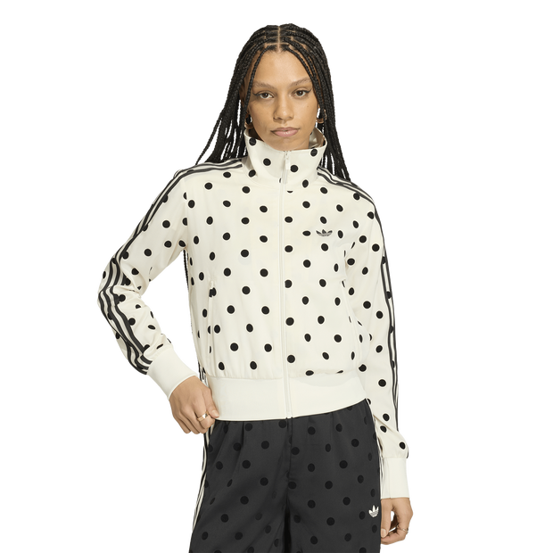 Adidas-Polka-Dots-Trainingspakken-Dames-Wit-Maat-XXL-50-52-Poly-Mesh