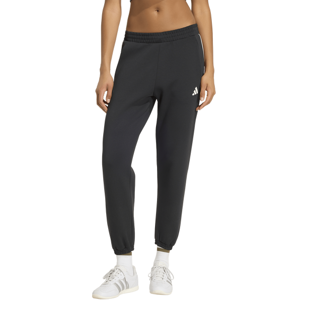 Adidas-Stadium-Small-Logo-Pant-Broeken-Dames-Zwart-Maat-XXL-50-52-Katoen-Jersey