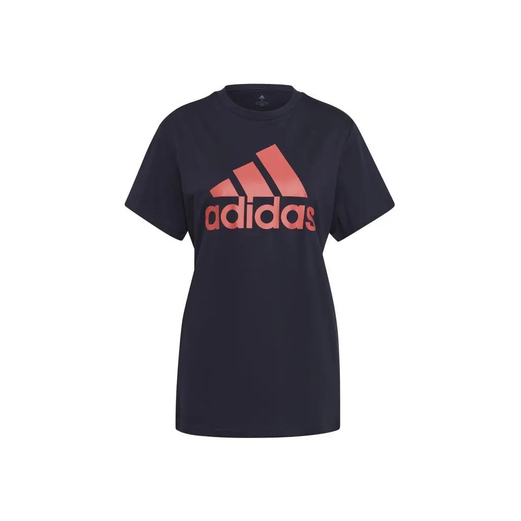 Dames-T-shirt-adidas-LOUNGEWEAR-Essentials-Logo