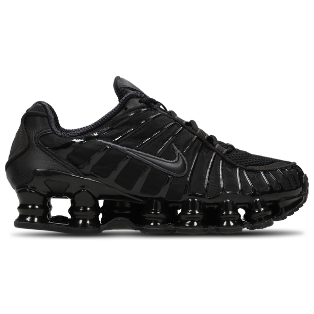 Nike-Shox-Sneakers-Dames-Zwart-Maat-385-Leer
