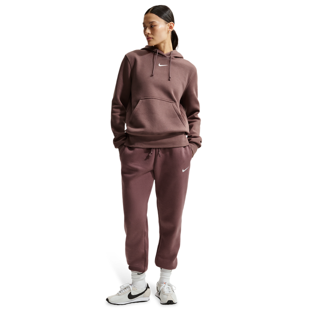 Nike-Sportswear-Broeken-Dames-Paars-Maat-42-Katoen-Jersey