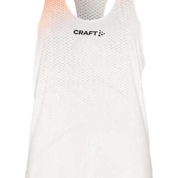 Craft Race Day hardloop singlet White/Multi dames