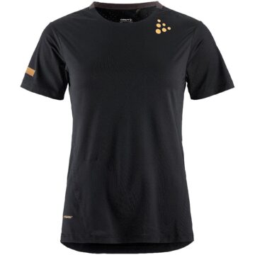 Craft PRO Hypervent hardloopshirt korte mouw 2 zwart dames